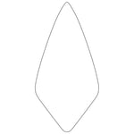 Master finish 13" Narrow London Brick Trowel - RO116-13SH