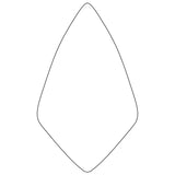 12" (305mm) x 5-13/16" (147mm) Rose London Round Shoulder Brick Trowel - RO112-12SH