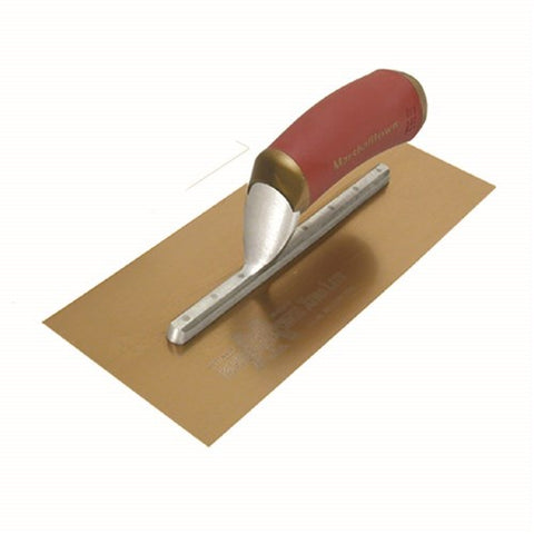 MARSHALLTOWN FINISHING TROWEL 330mm X 127mm PERMASHAPE GOLD - MT13GSFPD