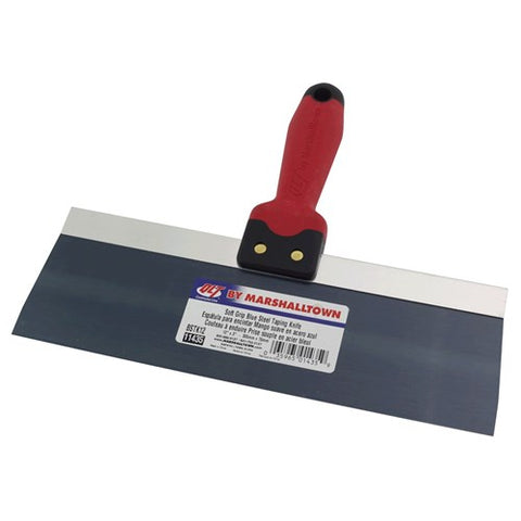 TAPING KNIFE, 203 X 76MM QLT BLUE STEEL BLADE, SOFT GRIP MTBSTK8 - 11433