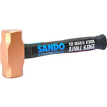 Sando Copper Face Sledge Hammer 4lb with Unbreakable Handle - SDSLDG412C