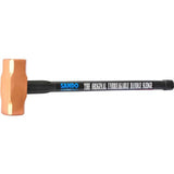 Sando Copper Face Sledge Hammer 8lb with Unbreakable Handle- SDSLDG830C