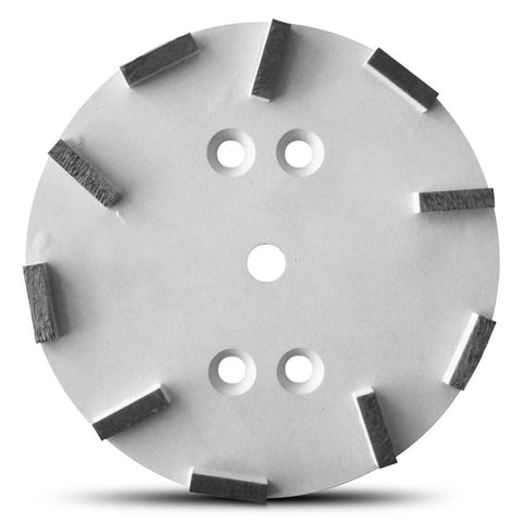 Flextool 250mm (10") Bladetec® 30/40 Grit Soft Concrete 5 Segment Grinding Plate - FT15TABE-UNIT