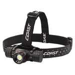 XPH34R - Coast Rechargeable Pure Beam Focusing LED Headlamp- 2000 Lumens on Turbo Mode