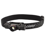 XPH30R - Coast Rechargeable Pure Beam Focusing LED Headlamp- 1000 Lumens on Turbo Mode