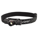 XPH25R - Coast Rechargeable Pure Beam Focusing LED Headlamp - 400 Lumens