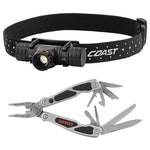 COAXPH30R-P - Coast Rechargeable Headlamp 1000 Lumens PLUS 14 Tools Pliers