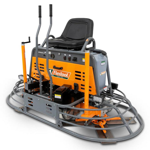 Flextool 27HP 915mm (36") Profinish® Ride-On Petrol Power Trowel with Wheel Kit - FT201828-UNIT (FP836-3)