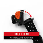 FL75R - Coast Rechargeable Pure Beam Focusing LED Headlamp - 530 Lumens Li-ion or 3 X AAA