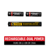 G32 - Coast Pure Beam Focusing LED Torch - 355 Lumens 2 X AA