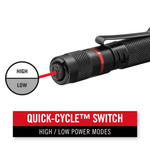 HP3R - Coast Rechargeable Universal Beam Twist Focus LED Torch 385 Lumens Li-Poly or 2 X AAA