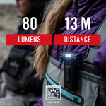 HX3 - Coast Utility Beam Body light White + UV - 80 Lumens 2 X AAA
