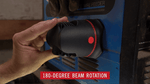 PM650R - Coast Pure Beam Rechargeable Focusing Work Light - 700 Lumens