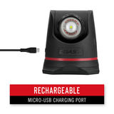 PM650R - Coast Pure Beam Rechargeable Focusing Work Light - 700 Lumens
