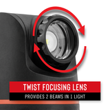 PM650R - Coast Pure Beam Rechargeable Focusing Work Light - 700 Lumens