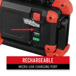 WLR1 - Coast Rechargeable Focusing Portable Work Light - 1150 Lumens