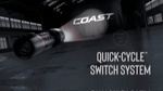 XP6R- Coast Rechargeable Pure Beam Focusing LED Torch- 400 Lumens