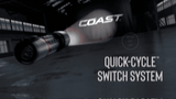 XP6R- Coast Rechargeable Pure Beam Focusing LED Torch- 400 Lumens