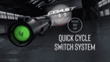XP11R- Coast Rechargeable Pure Beam Focusing LED Torch- 2100 Lumens on Turbo Mode