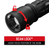XP11R- Coast Rechargeable Pure Beam Focusing LED Torch- 2100 Lumens on Turbo Mode