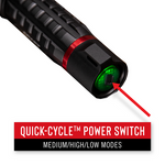 XP11R- Coast Rechargeable Pure Beam Focusing LED Torch- 2100 Lumens on Turbo Mode