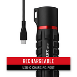 XP11R- Coast Rechargeable Pure Beam Focusing LED Torch- 2100 Lumens on Turbo Mode