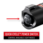 XP9R - Coast Rechargeable Pure Beam Focusing LED Torch - 1000 Lumens