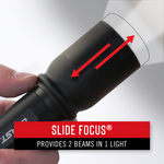 XP9R - Coast Rechargeable Pure Beam Focusing LED Torch - 1000 Lumens